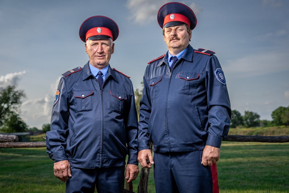 Охранник — процесс оказания услуги специалистом