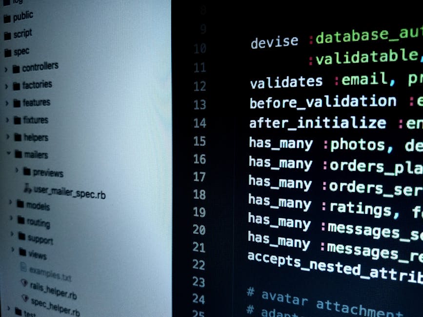 Backend-разработчик — процесс оказания услуги специалистом