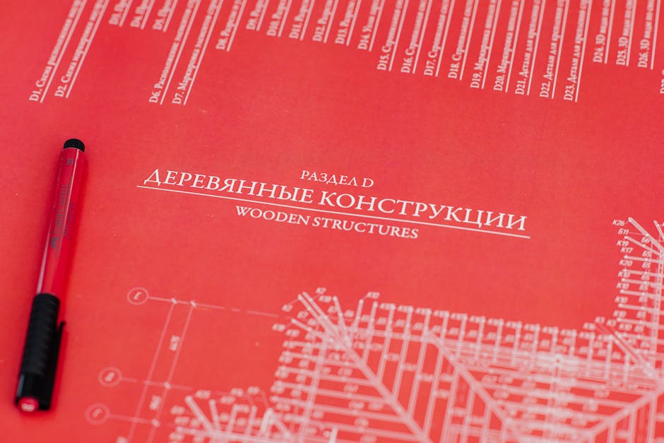 Архитектурный чертёж и техническое задание для разработки